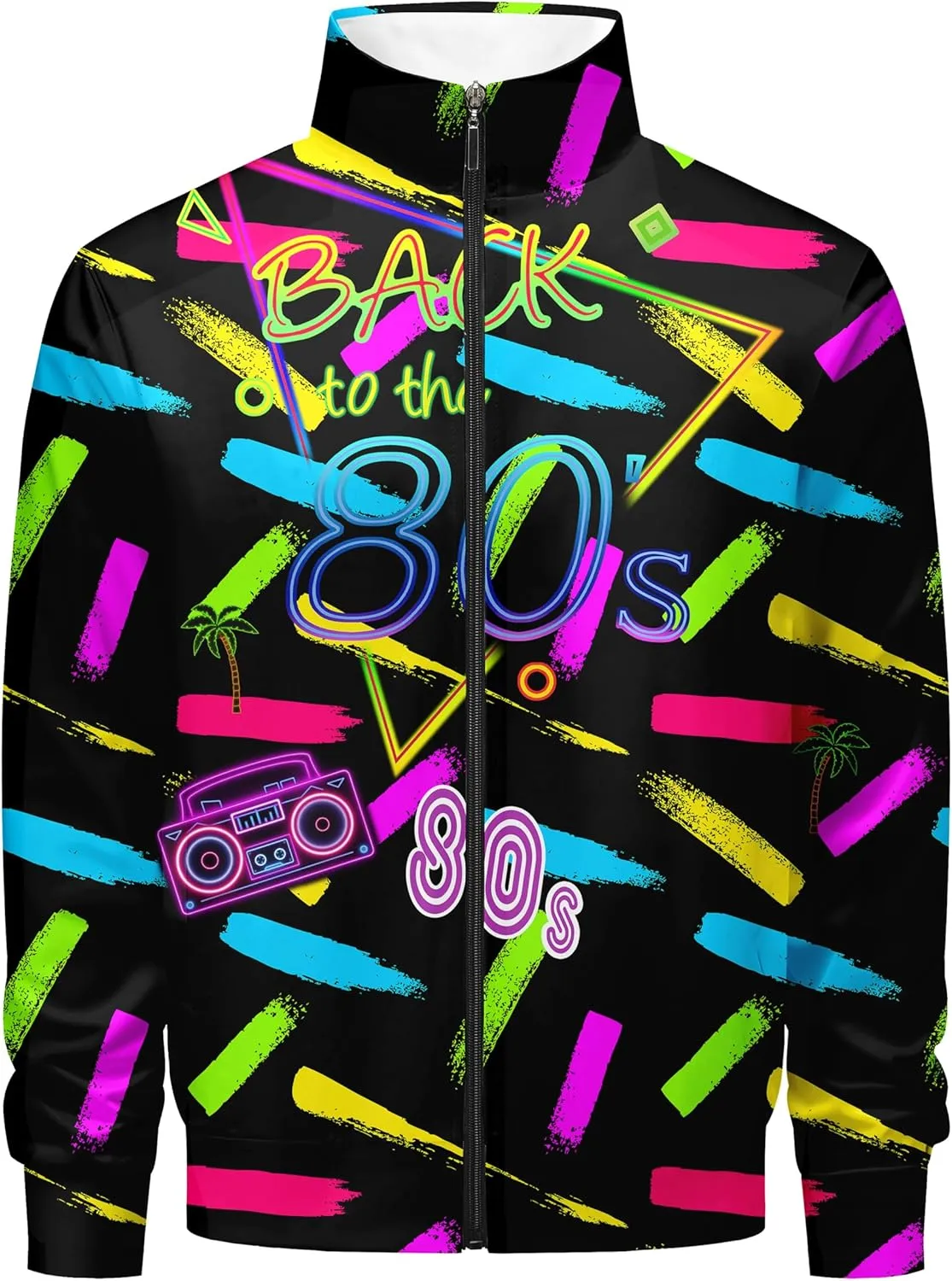 001 80s/90s Outfit for Men, Sweatsuit Set, Tracksuit, 01-S
