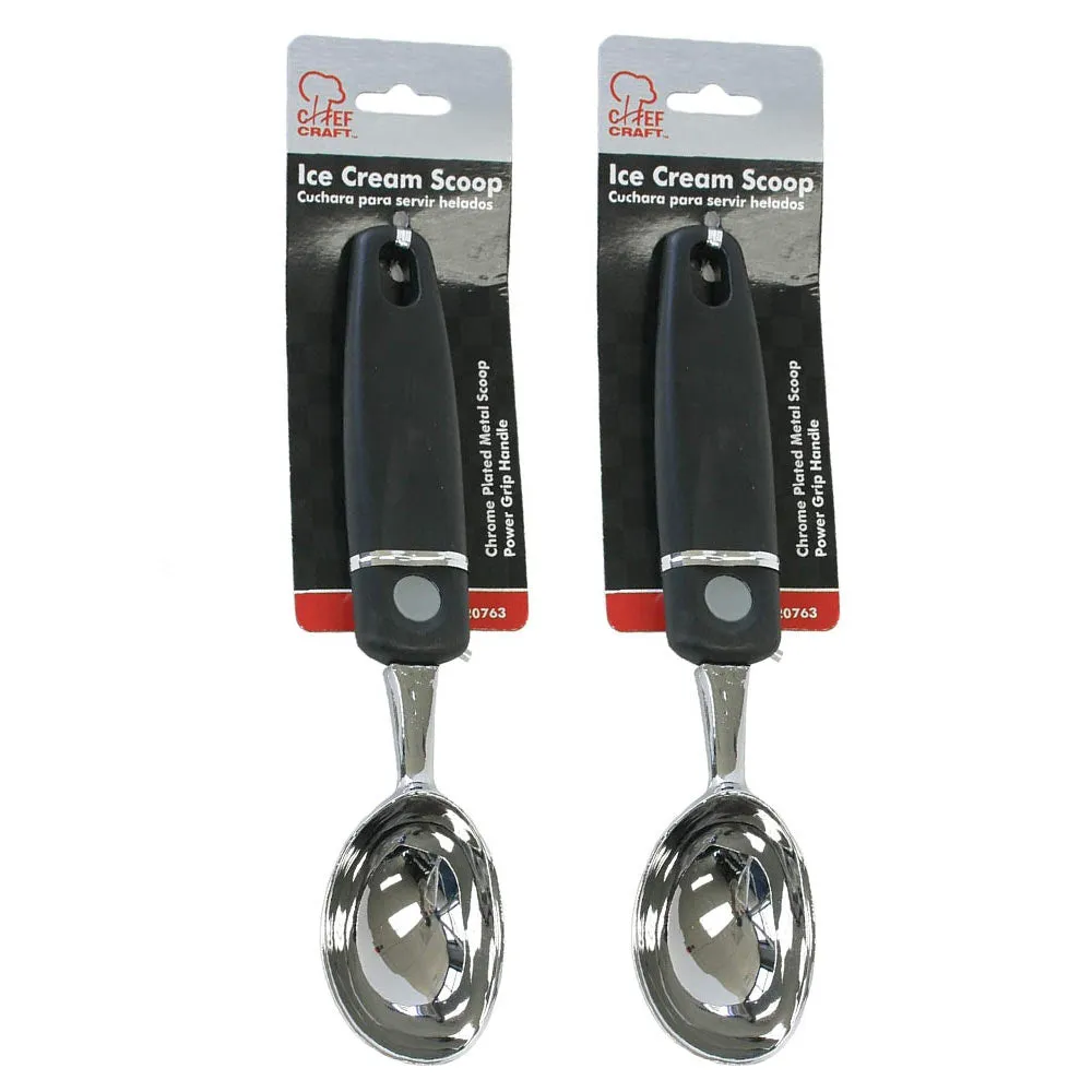 2 PC Ice Cream Scoop Heavy Duty Professional Spade Dessert Scooper Spoon Sorbet