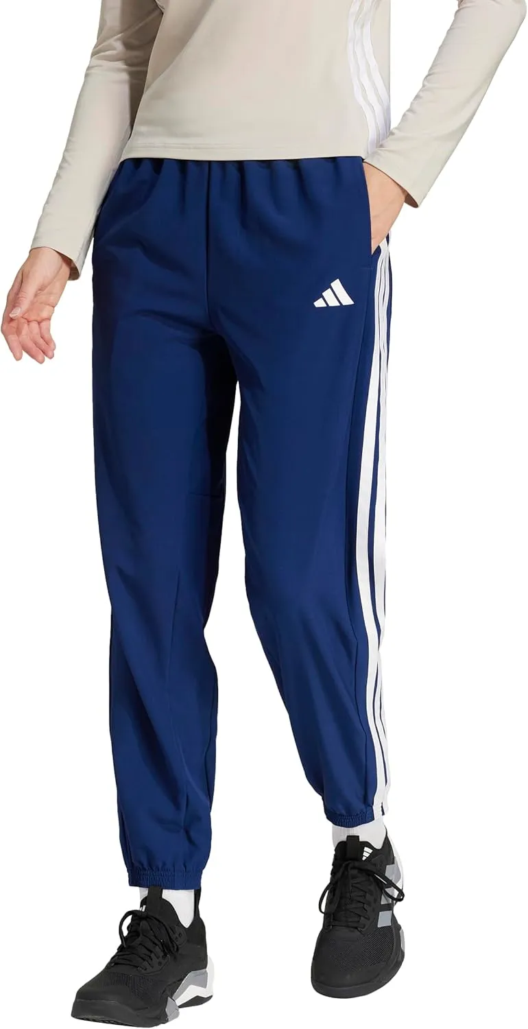 adidas Women's Train Essentials 3-Stripes Woven Pants