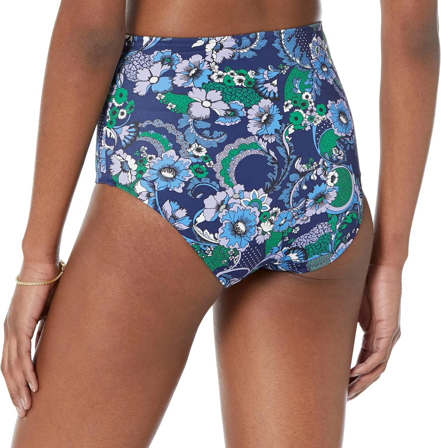 Amazon Essentials Women's High Waist Swim Bottom (Available in Plus Size)