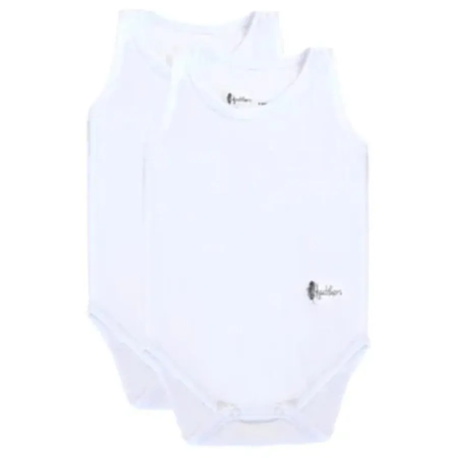 Babies Feathers Sleeveless Undershirts - 2 Pk