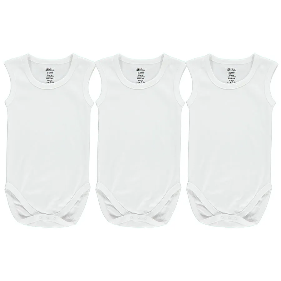 Babies First Essentials Sleeveless Undershirts - 3 Pk.