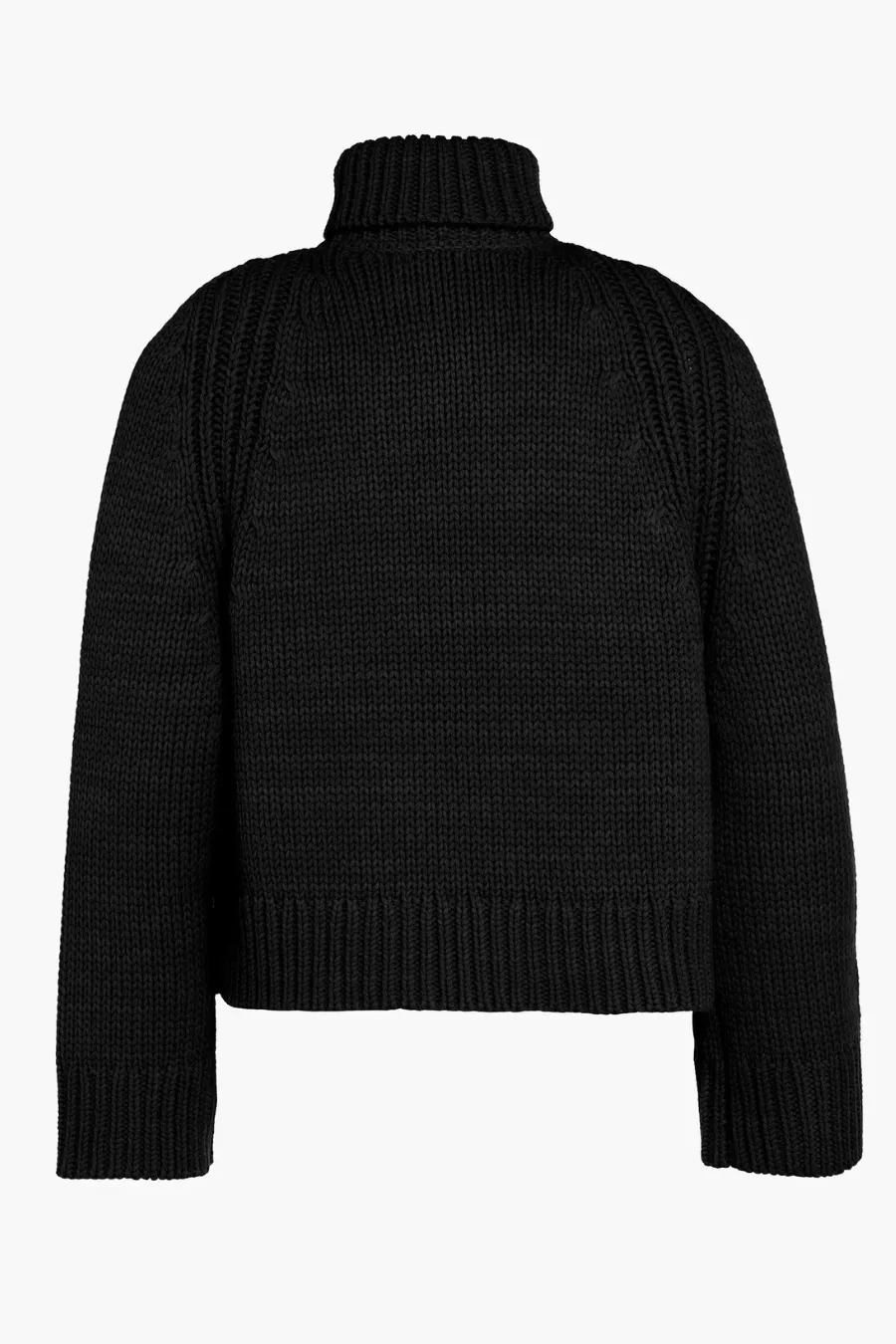 Beauty Long Sleeve Knit Sweater Black