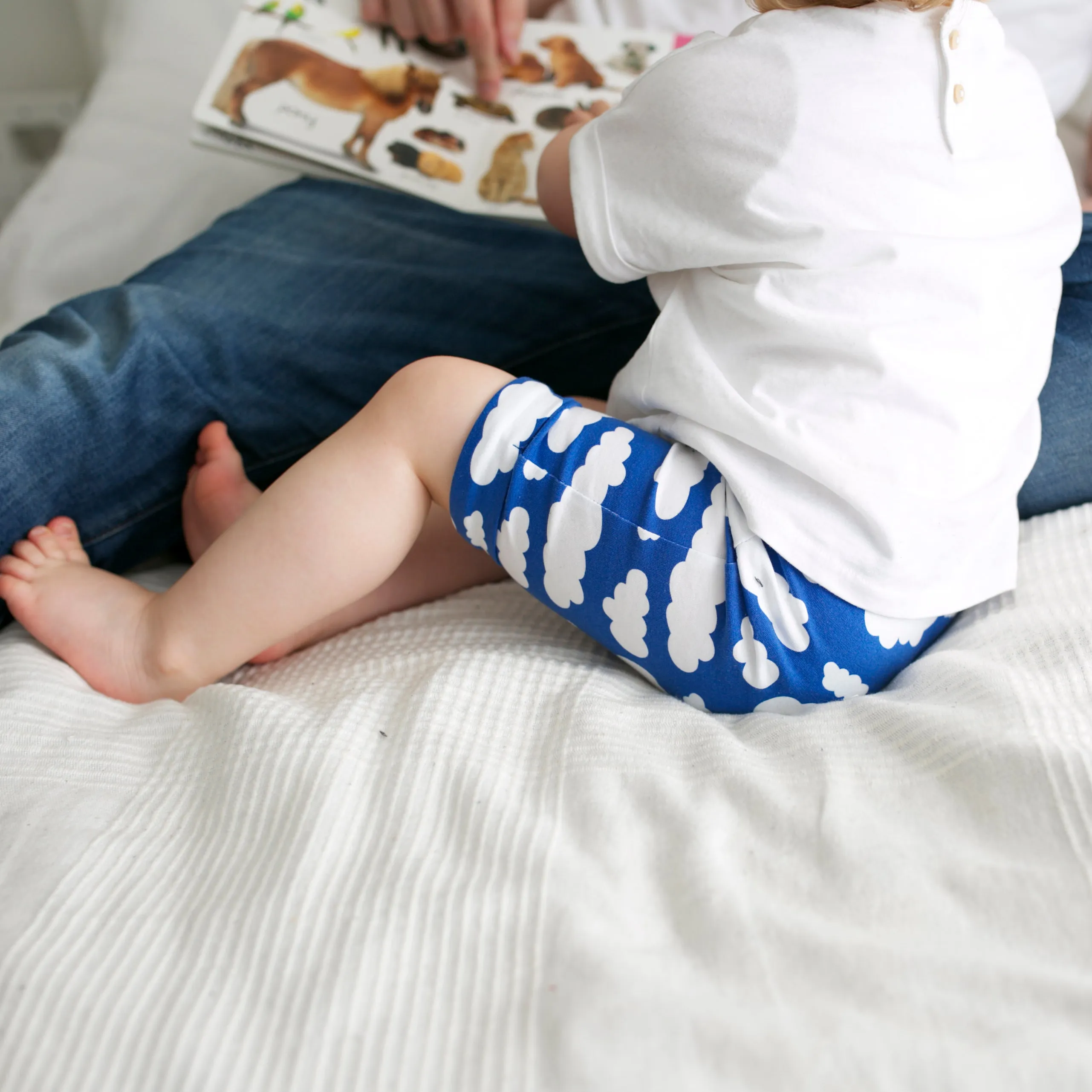 Blue cloud Shorts