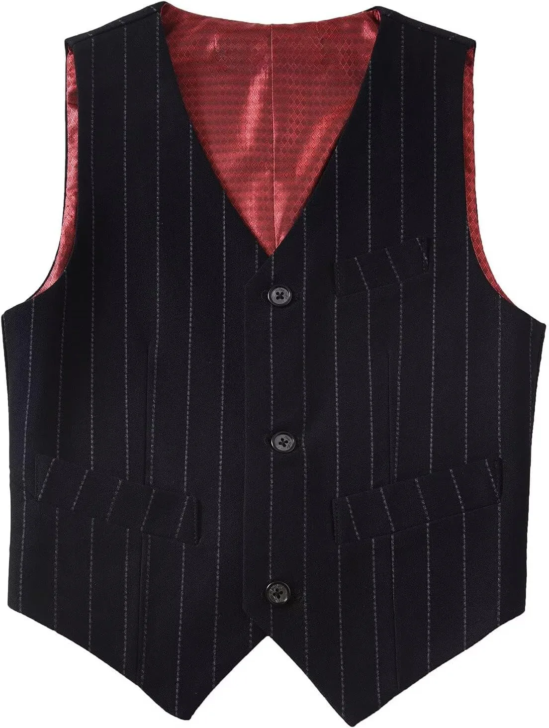 Boy Suits Stripe Tuxedo Suit Set Complete Outfit Formal Wedding Party Wear Ring Bearer Outfit