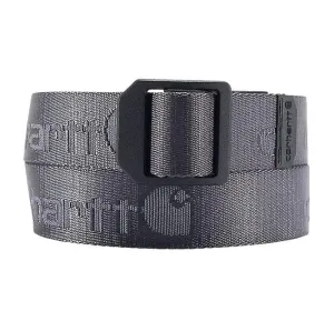 Carhartt Men's Nylon Webbing Ladder Lock Belt Gravel A0005768-GVL