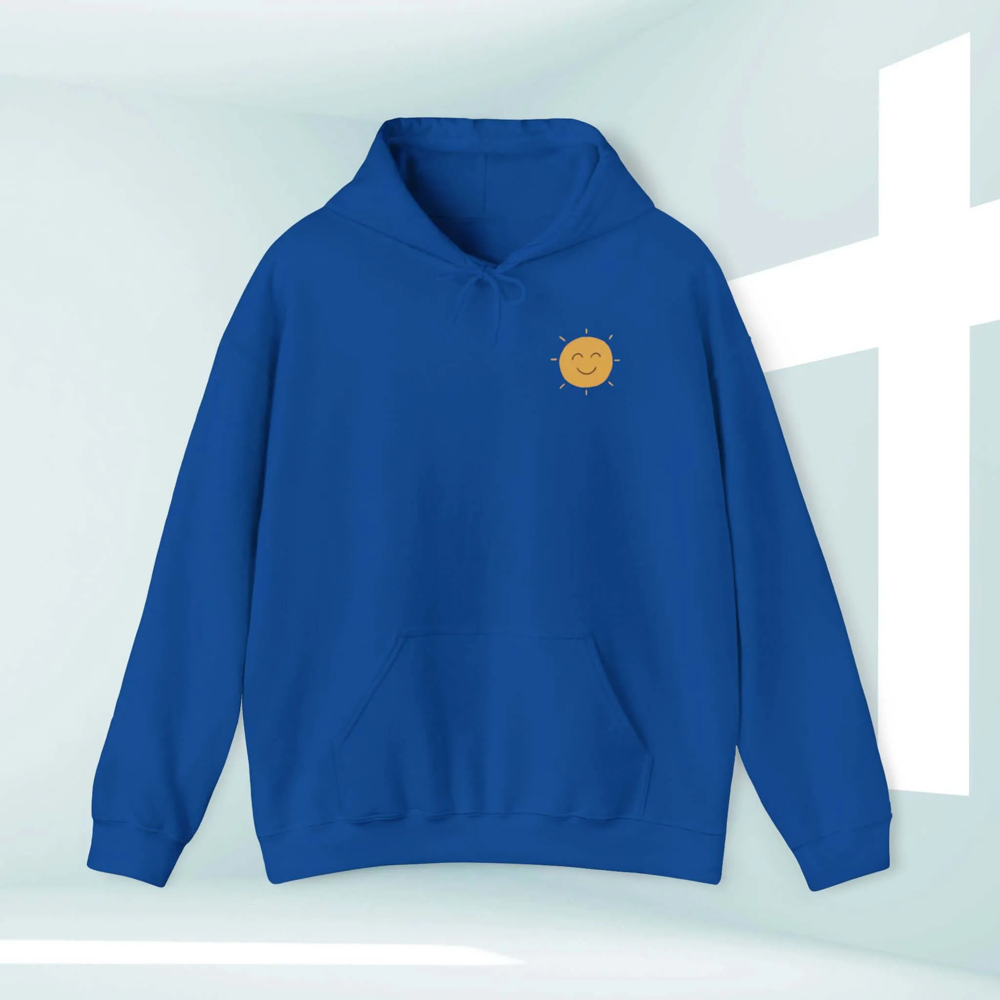 Christian Hoodie, Shine Your Light Boho Hooded Sweatshirt Christian Apparel