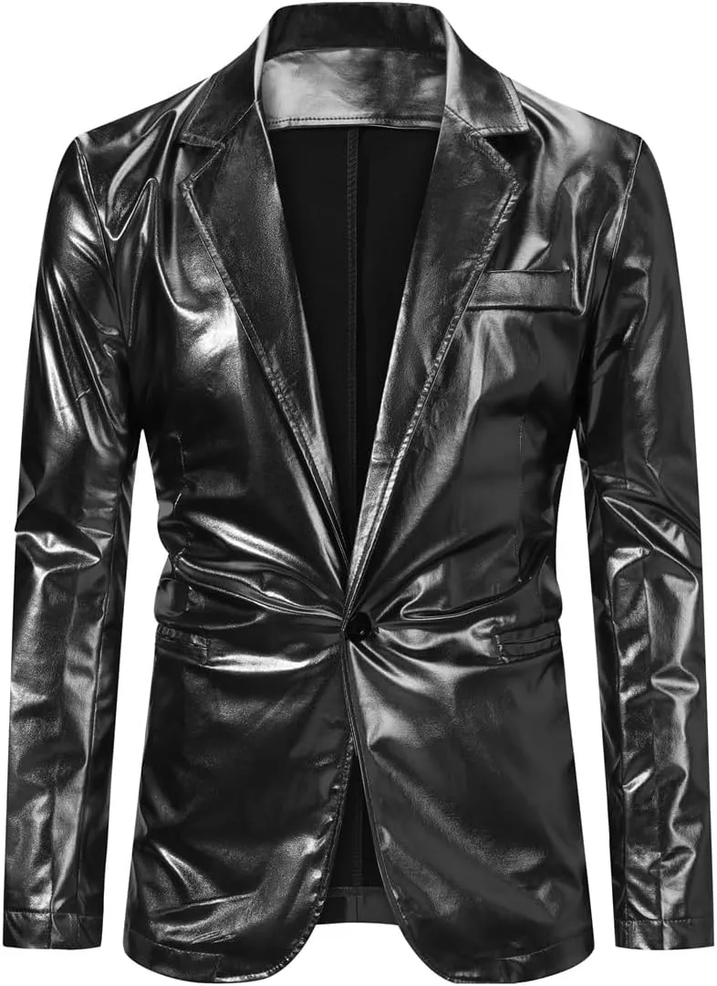 Cloudstyle Mens 2 Piece Print Dress Suit Casual Floral Party Tux Jacket Slim Fit Outfit