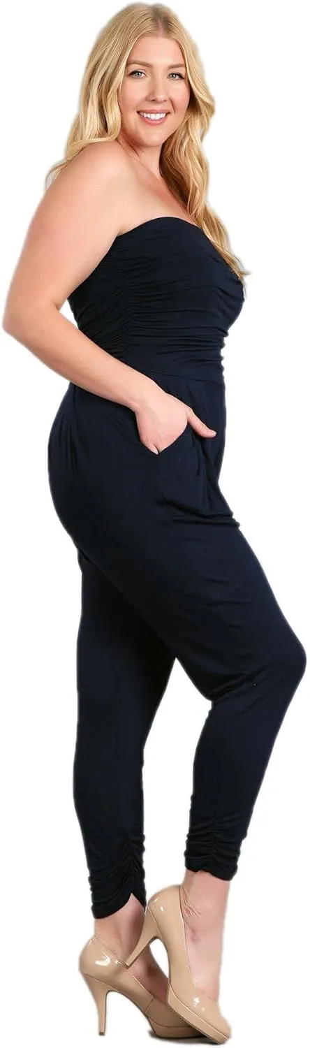 eVogues Plus Size Jumpsuit