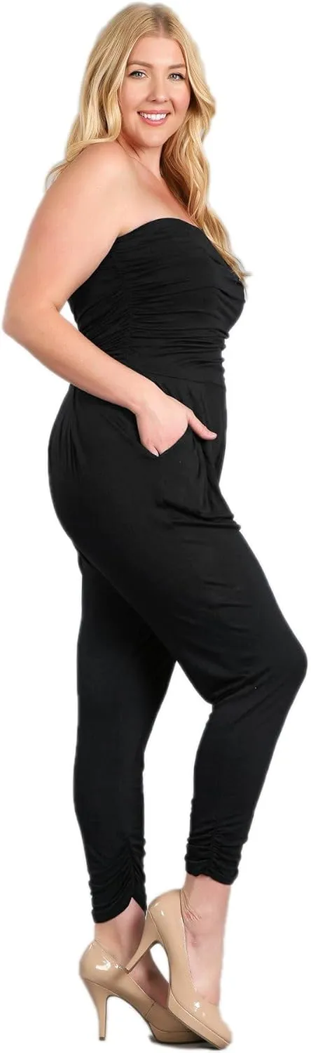 eVogues Plus Size Jumpsuit