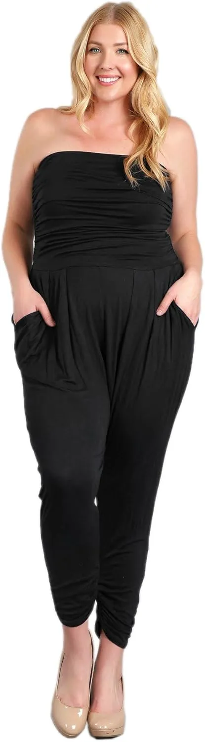 eVogues Plus Size Jumpsuit