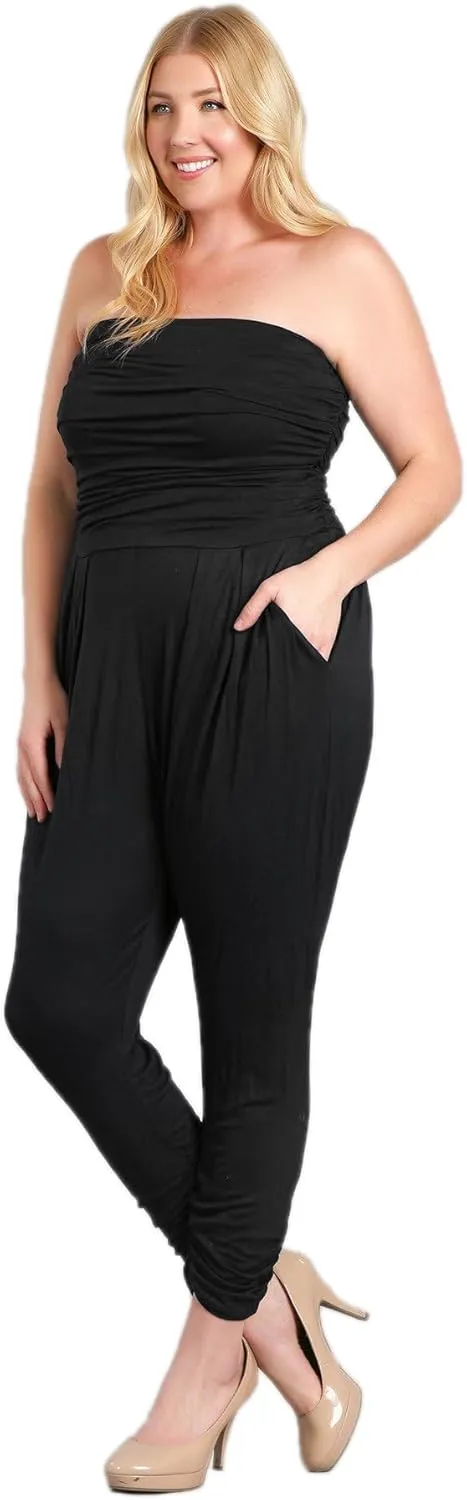 eVogues Plus Size Jumpsuit
