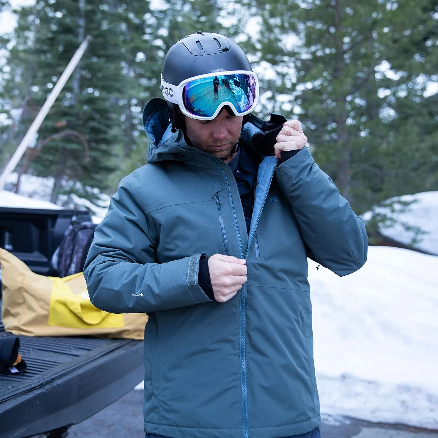 Flylow Men's Roswell Jacket - Insulated Waterproof Ski & Snowboard Coat
