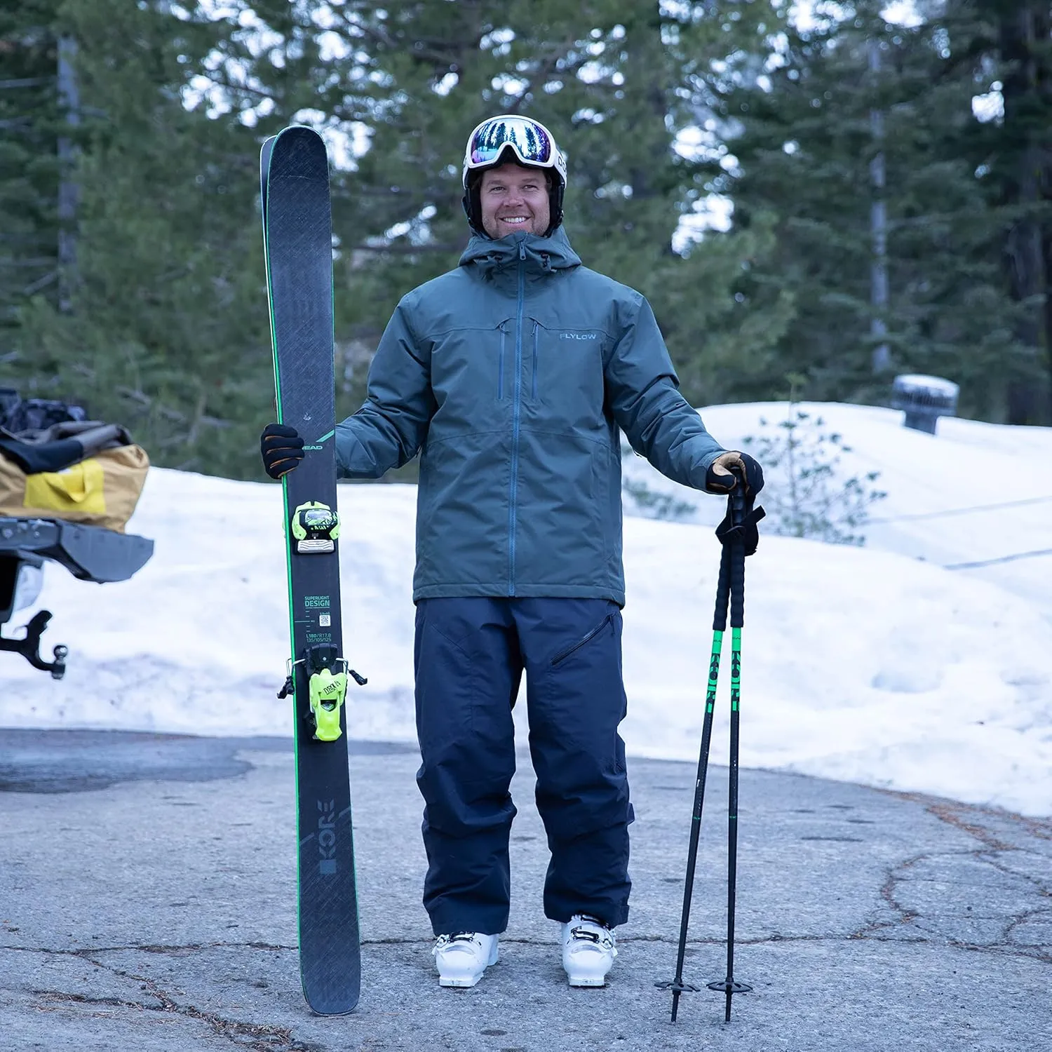 Flylow Men's Roswell Jacket - Insulated Waterproof Ski & Snowboard Coat