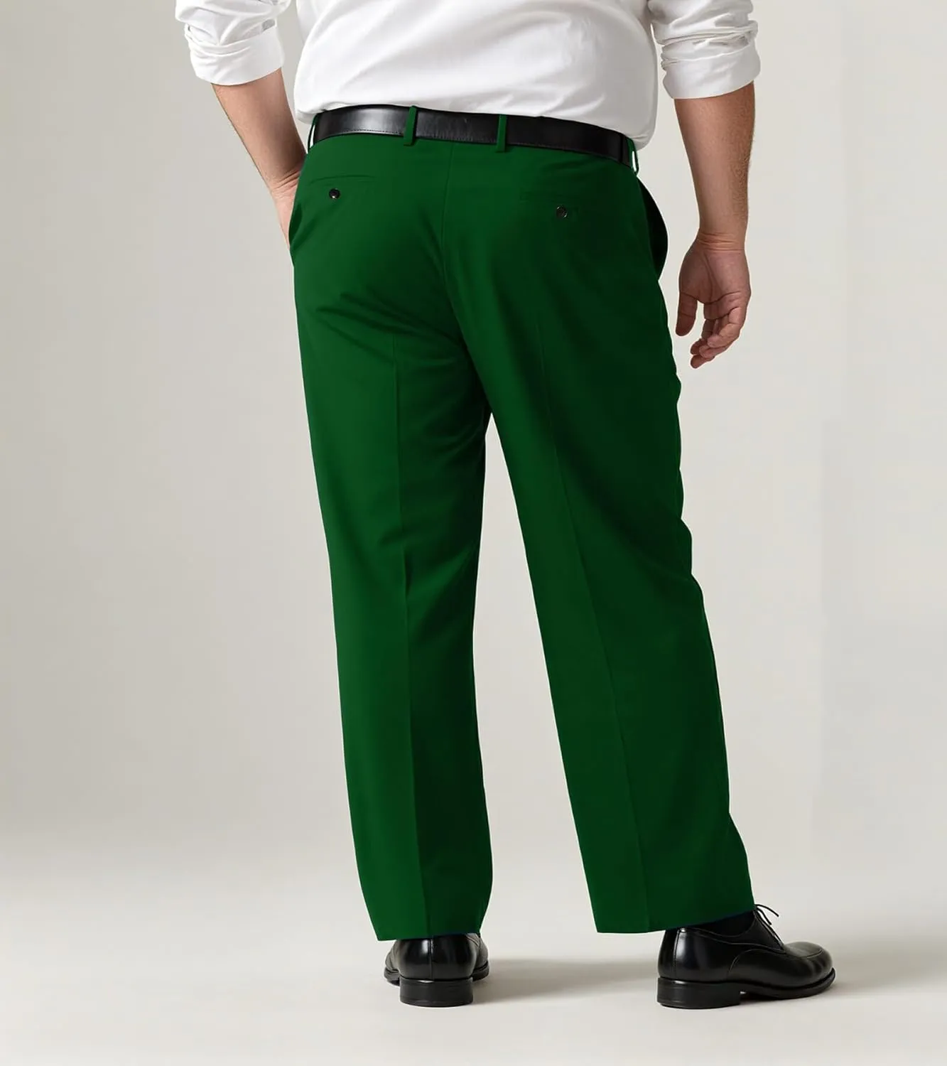 GATMSTZ Mens Suits Big and Tall 2 Pieces Blazer Pants Set Classic Fit