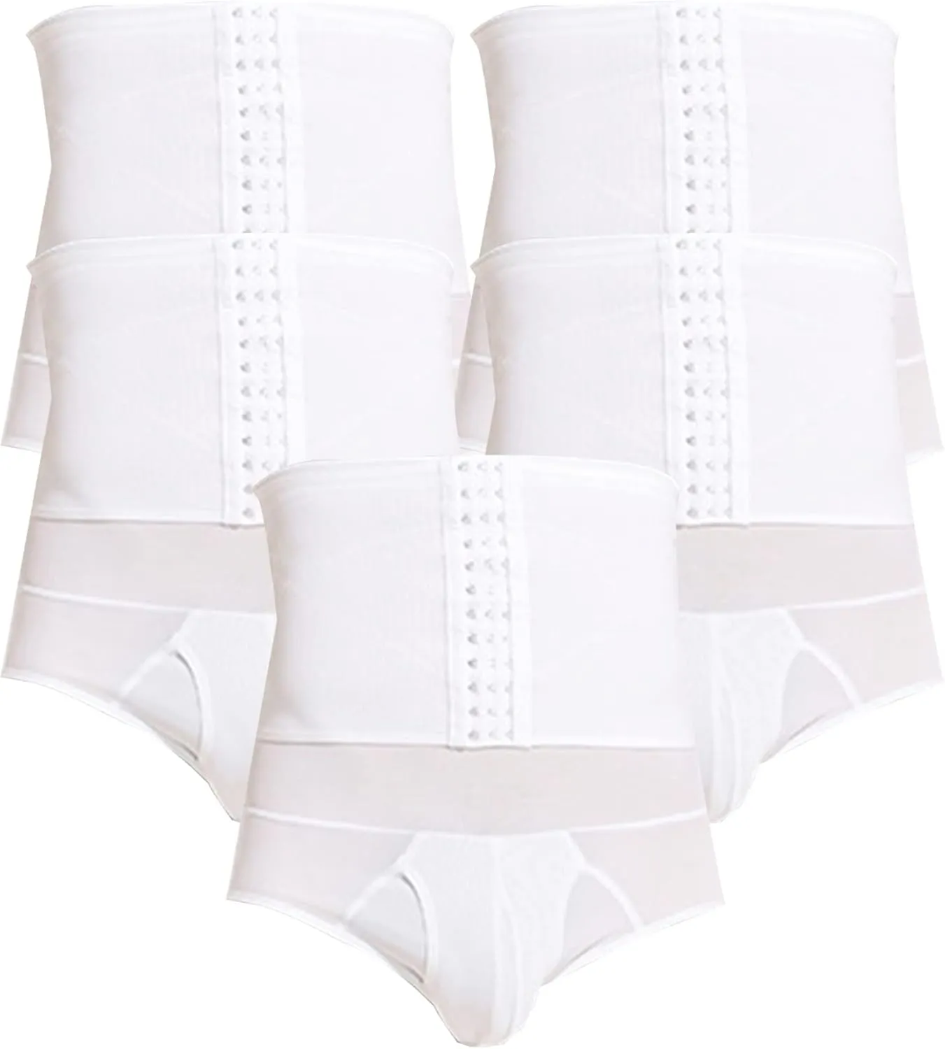 JEsilunmaMY Men's Girdle Waist Trainer Briefs High Waist Tummy Control Body Shaper Slimming Butt Lifter Shapewear Underwear
