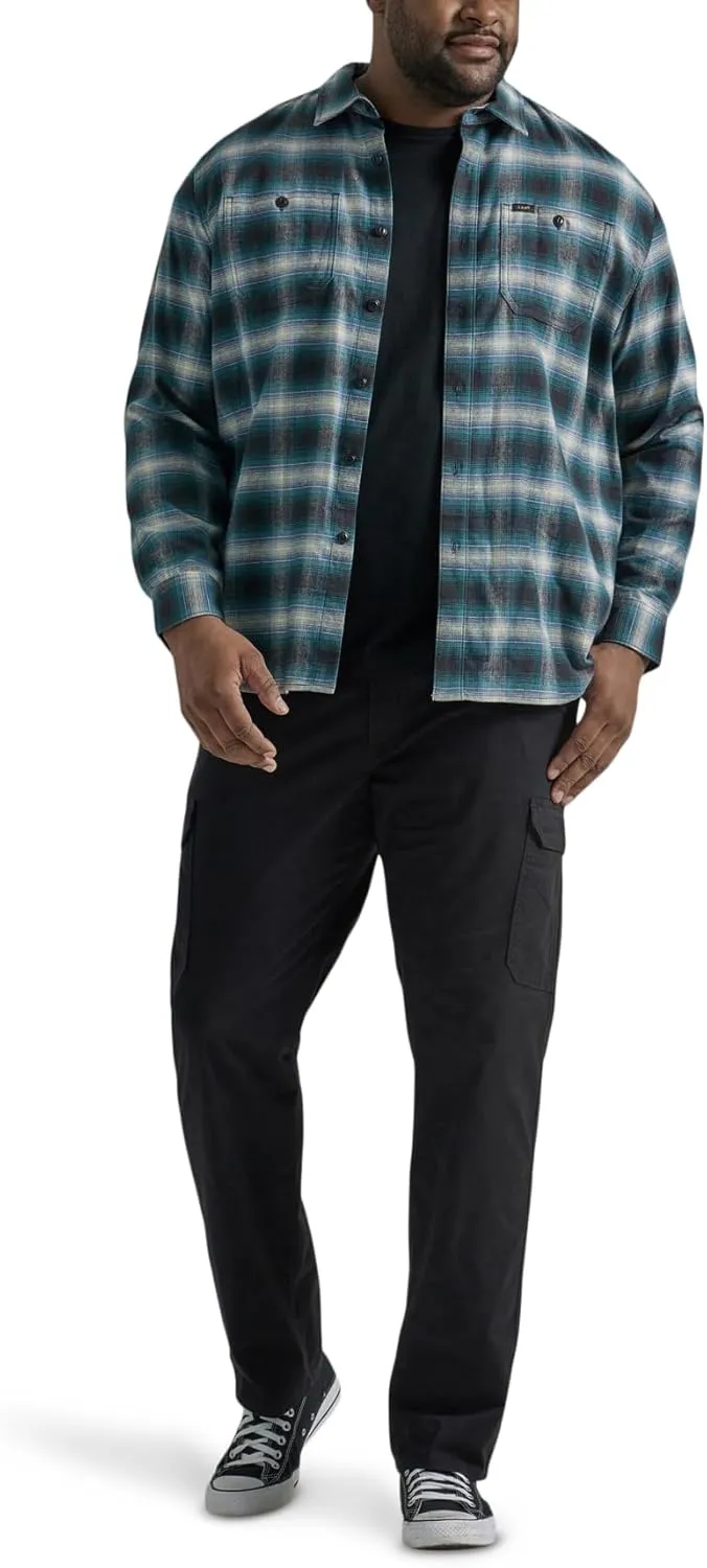 Lee Men's Big and Tall Extreme Motion Twill Cargo Pant