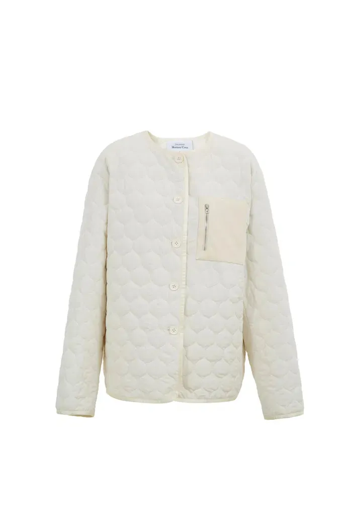 Lenora Water Repellent Quilted Jacket in Durable High Density Fabric