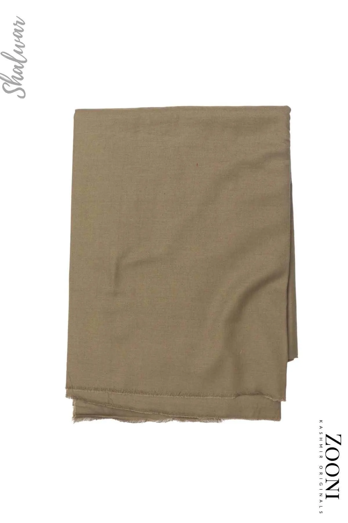 Limited Edition 3 Piece Woollen Blend Kaani Weave Unstitched Winter Suit - Beige Spicy Mix Patters
