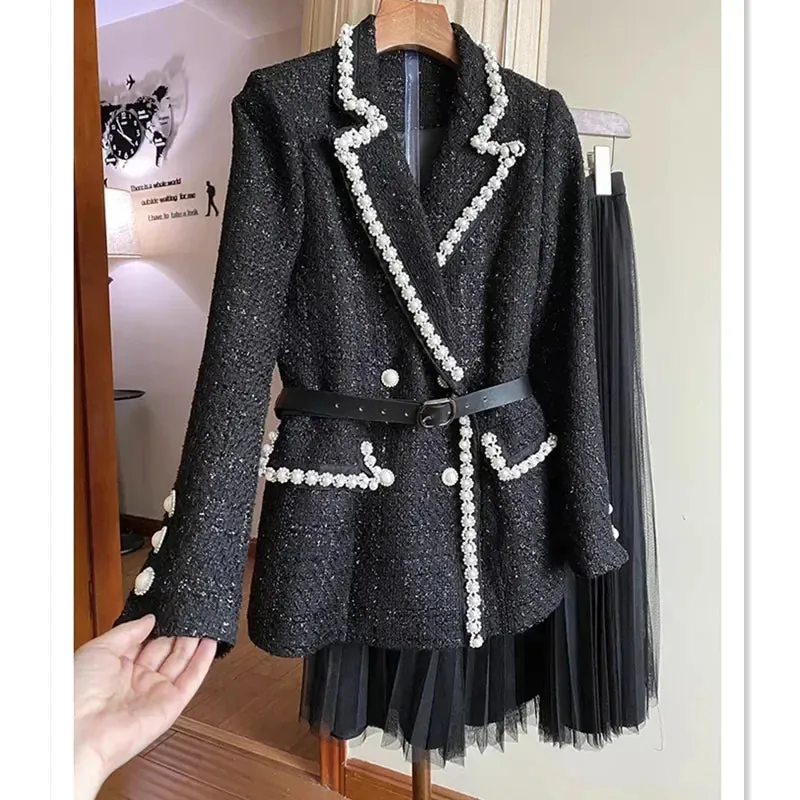 Luxury Pearl Women's Suit Set