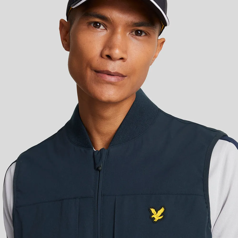 Lyle & Scott Golf Tech Gilet - Navy