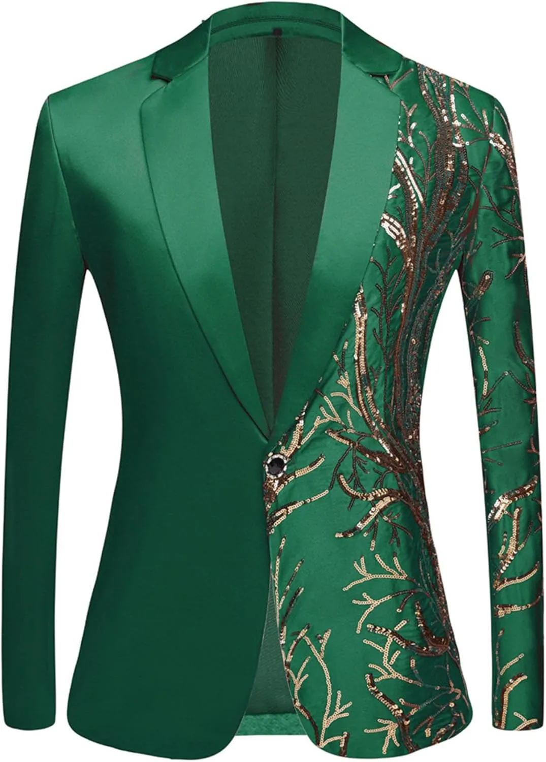 Mens Dinner Tux Dress Blazer Wedding Gold Sequin Suit Jacket Sport Coat Party Prom Jacket Vest Pants Set