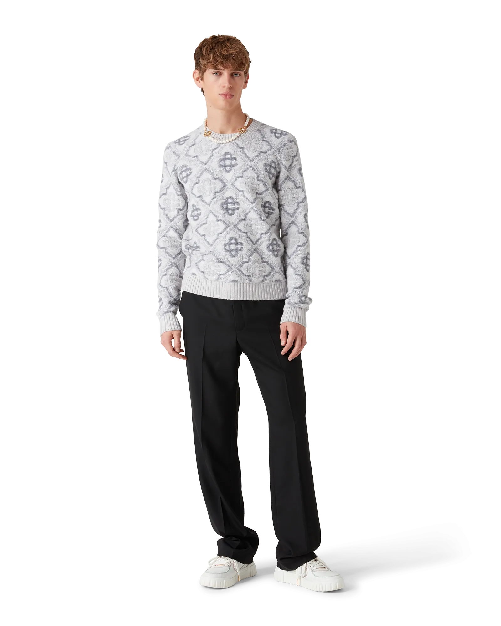 Monogram Knit Jumper