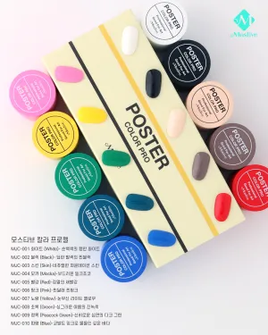 Mostive Poster Colour Pro 10pc Collection