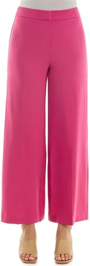 Nanette Nanette Lepore Women's Wide Leg Full Length Crepe Fashion Pant