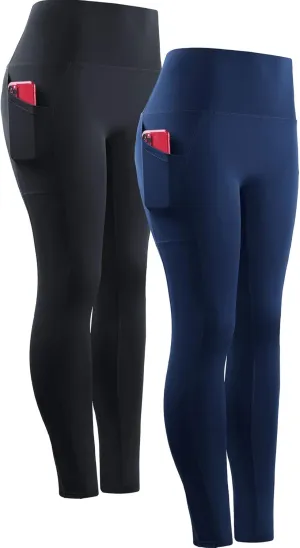 NELEUS Women's Yoga Pant Tummy Control High Waist Running Leggings with Pocket