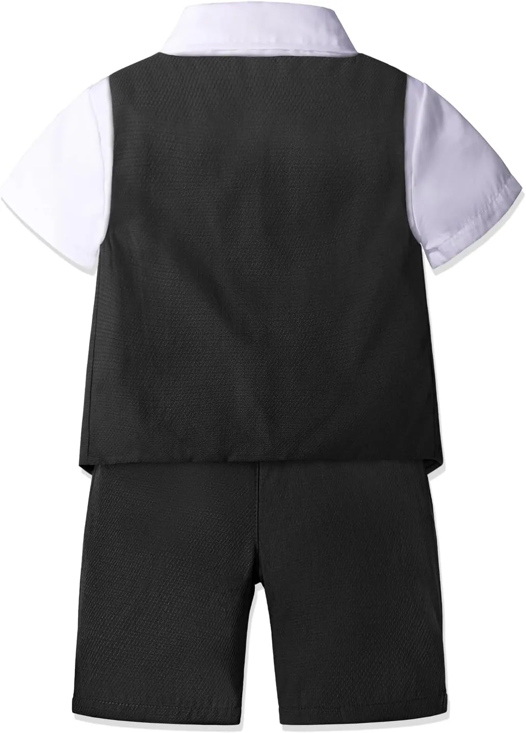 Nwada Boys Suit Toddler Dress Clothes Shirt with Bow Tie, Dress Pants Sets Kids Gentleman Outfit suits