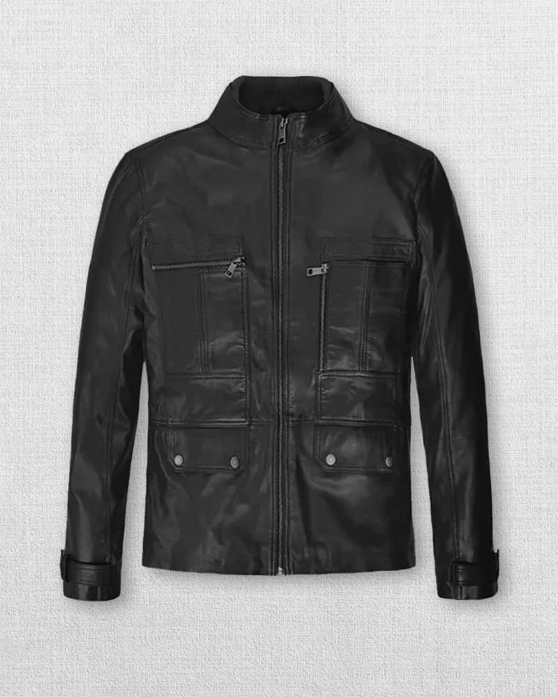 PAUL WESLEY LEATHER JACKET |  VAMPIRE DIARIES JACKET