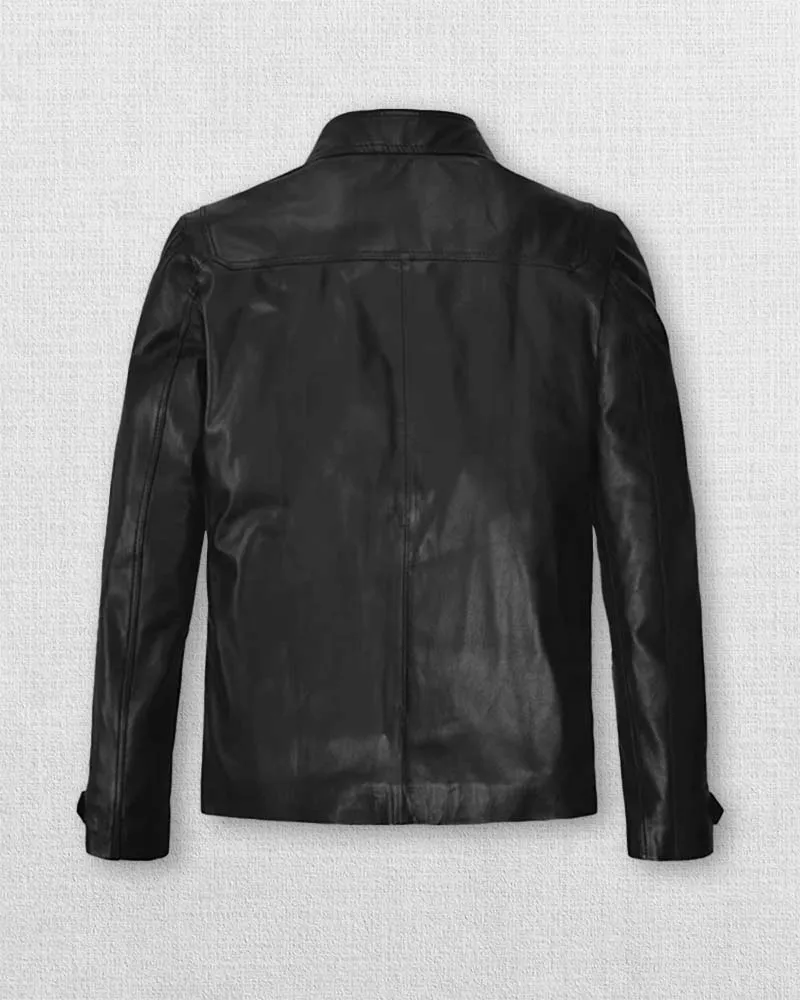 PAUL WESLEY LEATHER JACKET |  VAMPIRE DIARIES JACKET
