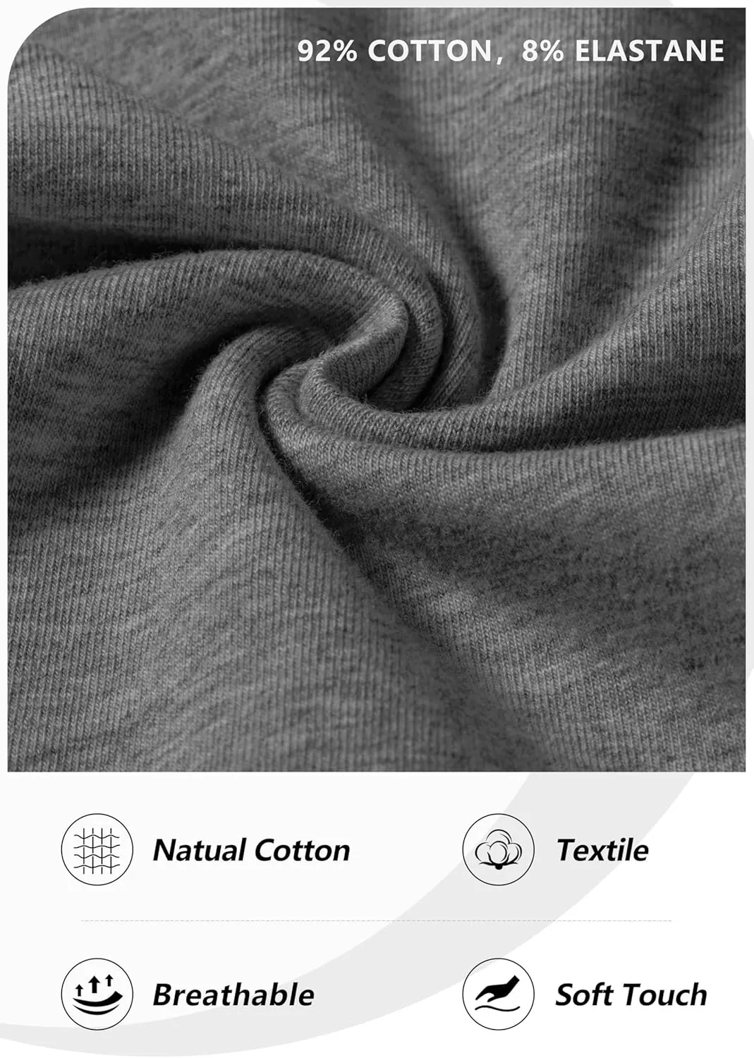 Pudolla Men's Cotton Sweatpants with Cargo Pockets Open Bottom Yoga Pants for Men Lounge Pants for Athletic Workout Casual
