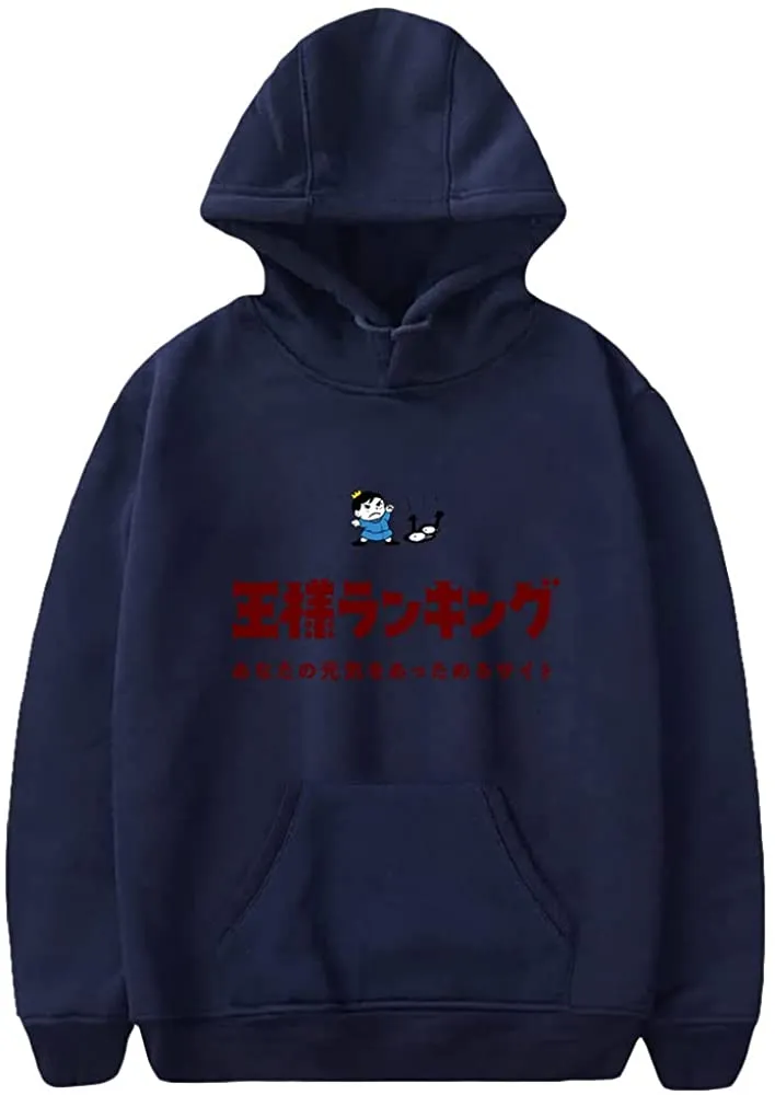 Ranking of Kings Hoodies - Casual Anime Pullovers Sweatshirt