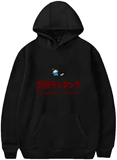 Ranking of Kings Hoodies - Casual Anime Pullovers Sweatshirt