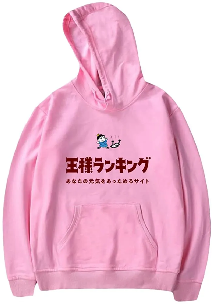 Ranking of Kings Hoodies - Casual Anime Pullovers Sweatshirt