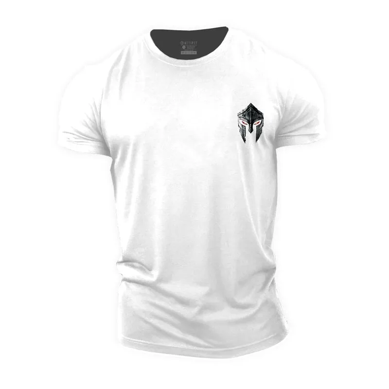Spartan Knight Graphic Men's Fitness T-shirts