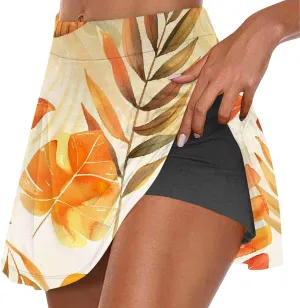 TANGNADE Skorts for Women Dressy Casual Skirt Athletic Inner Shorts for Running Tennis Golf Comfy Workout Sports Outfits