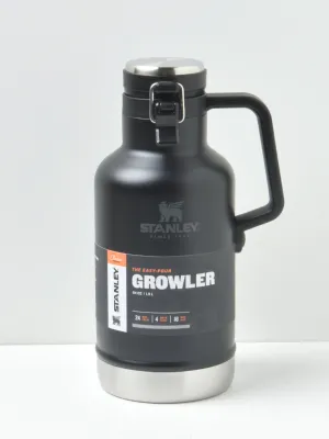 The Easy-Pour Growler 64OZ / 1.9L, Matte Black