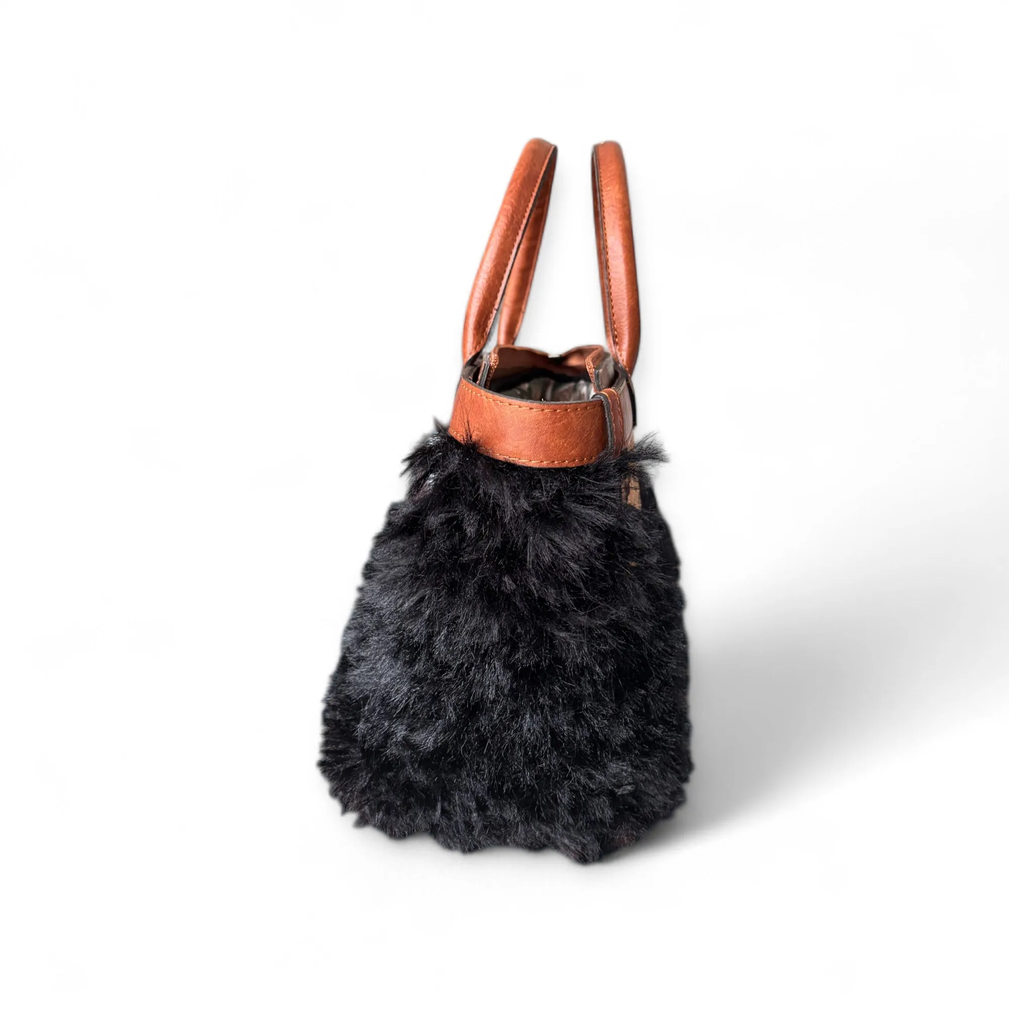 TOTE with Stylish Fur