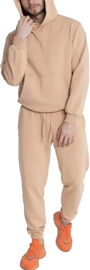 Tuveke Sweat Suits For Men Set 2 Pcs Hoodie Jogger Sweatsuits Size S To 3XL