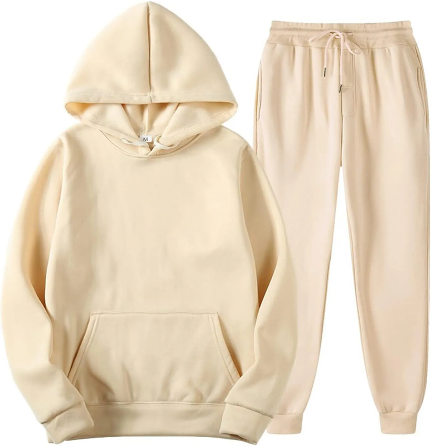 Tuveke Sweat Suits For Men Set 2 Pcs Hoodie Jogger Sweatsuits Size S To 3XL
