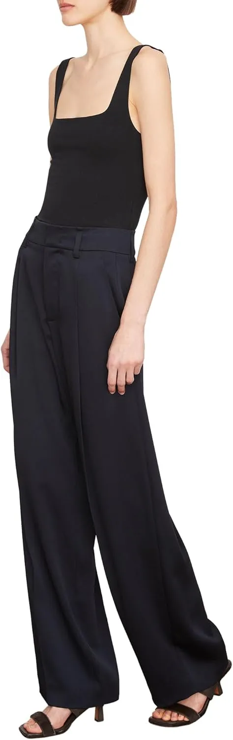 Vince Women's Satin Wide Leg Pants