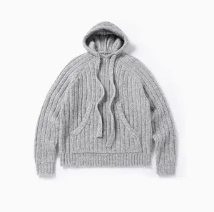 wool sweater hoodie   N4777