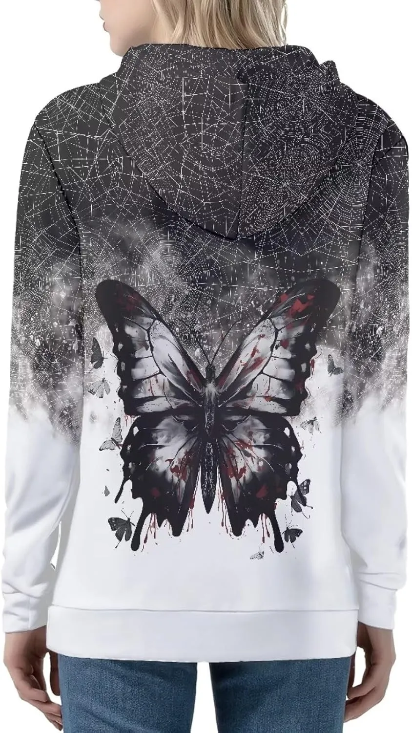 Zipper Hoodies for Women Trendy Lightweight Hoodie Women Hooded Sweatshirt Jacket