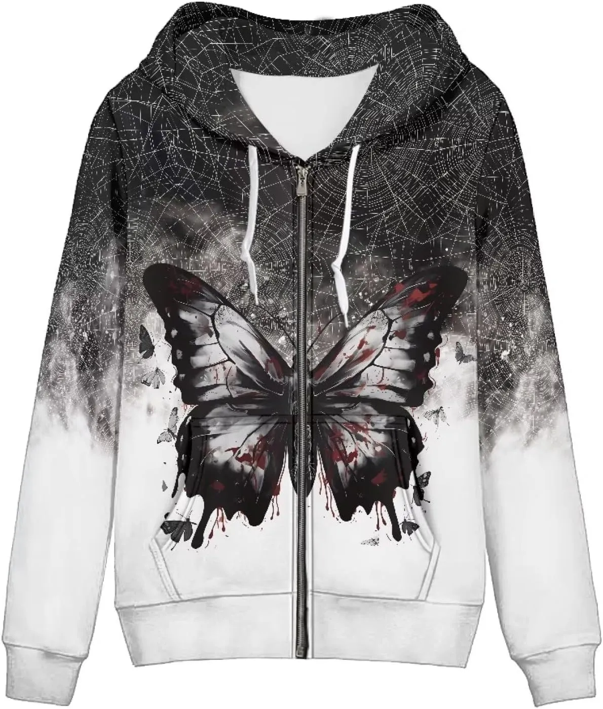Zipper Hoodies for Women Trendy Lightweight Hoodie Women Hooded Sweatshirt Jacket