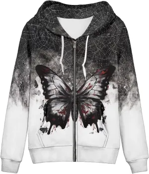 Zipper Hoodies for Women Trendy Lightweight Hoodie Women Hooded Sweatshirt Jacket